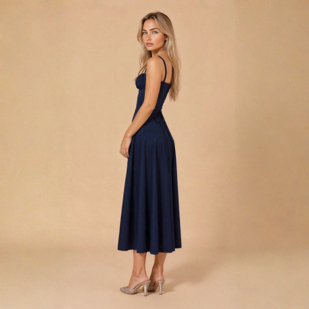 Corset Midi Dress