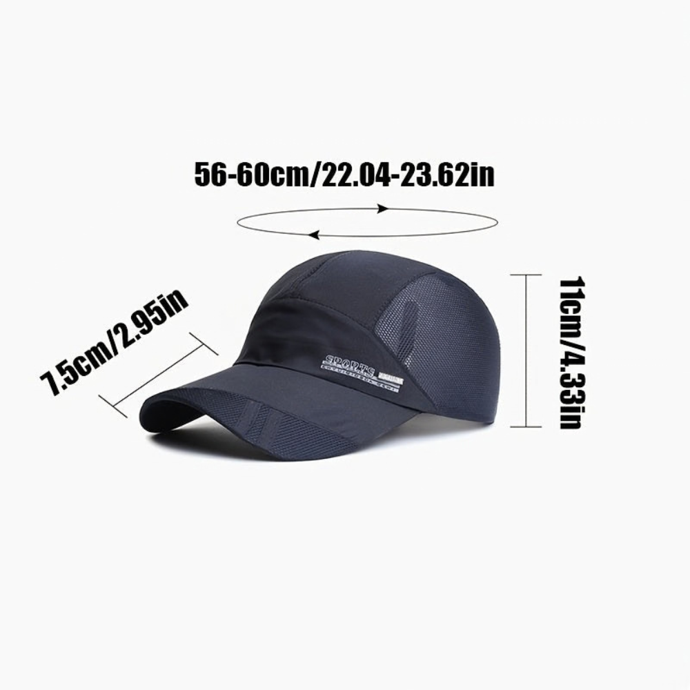 Breathable Quick Dry Adjustable Outdoor Sports Cap