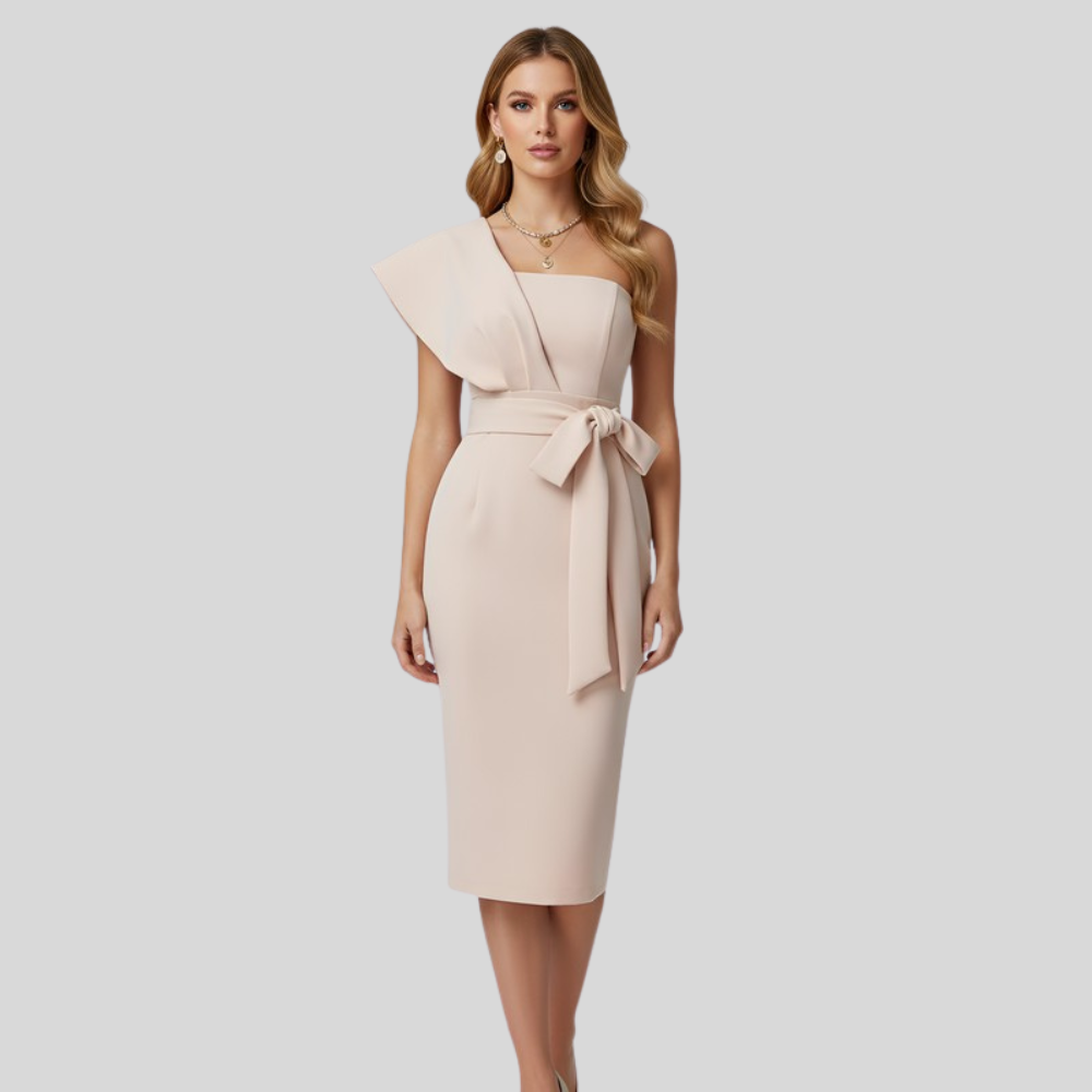 Women’s One-Shoulder Sequin Cocktail Dress