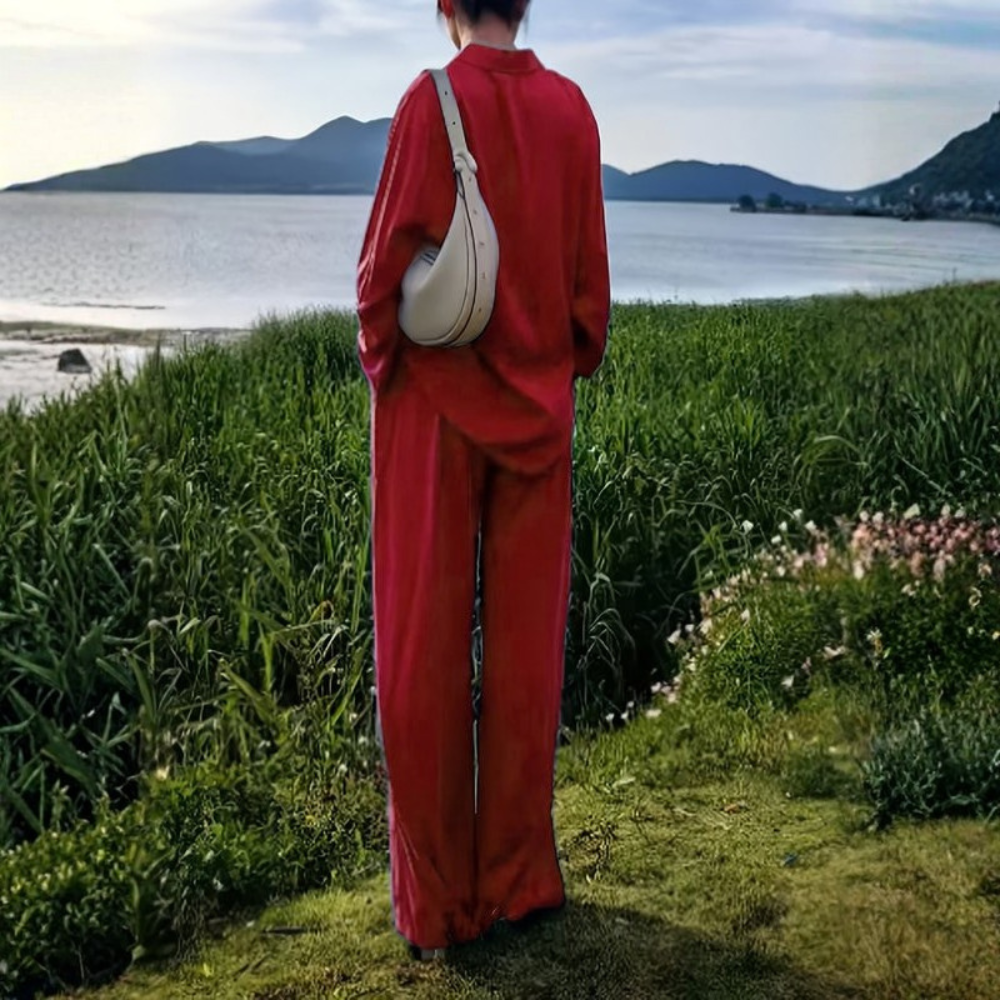 | Women’s Long Sleeve Long Pants Elegant Suit