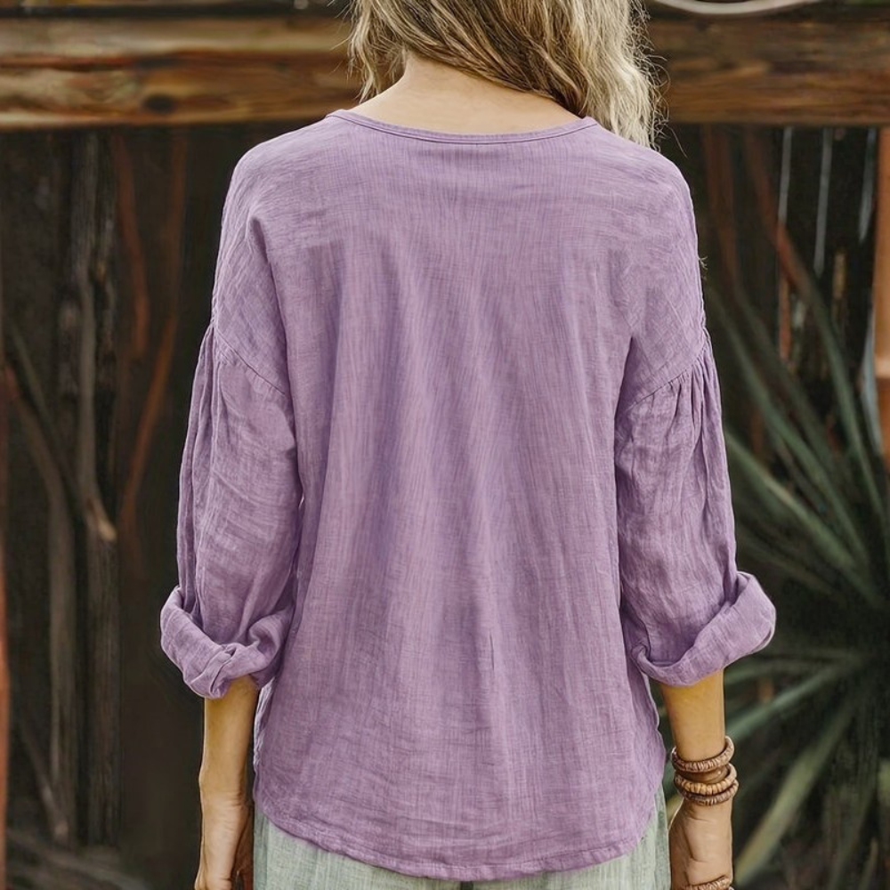 Rose | Women’s Loose Fit Vintage Blouse