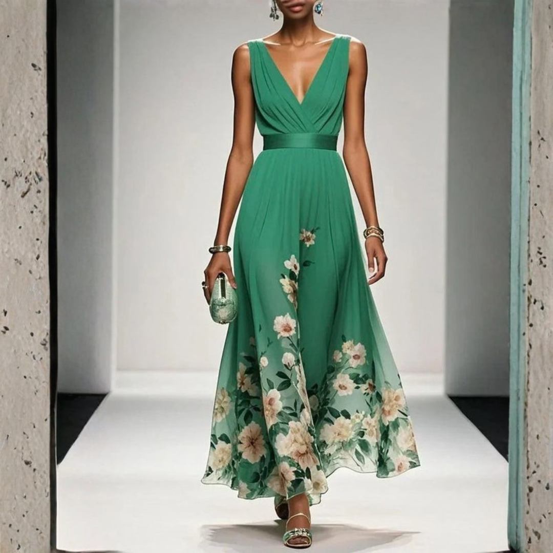 Women’s Floral Print Wedding Guest Dress