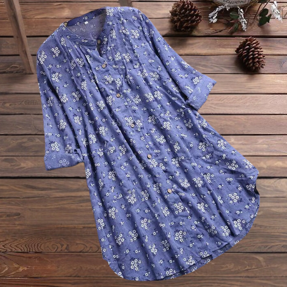 Women’s Floral Long Sleeve Blouse
