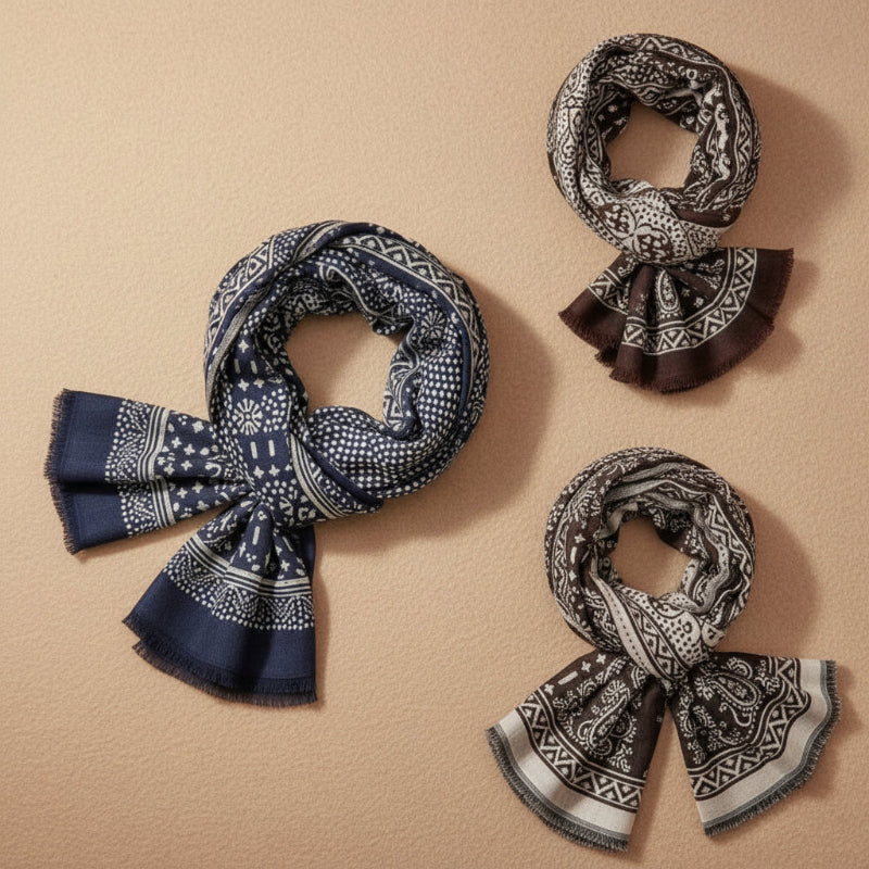 Françoise | Stylish Cotton Scarf for Women with Elegance and Versatility 4