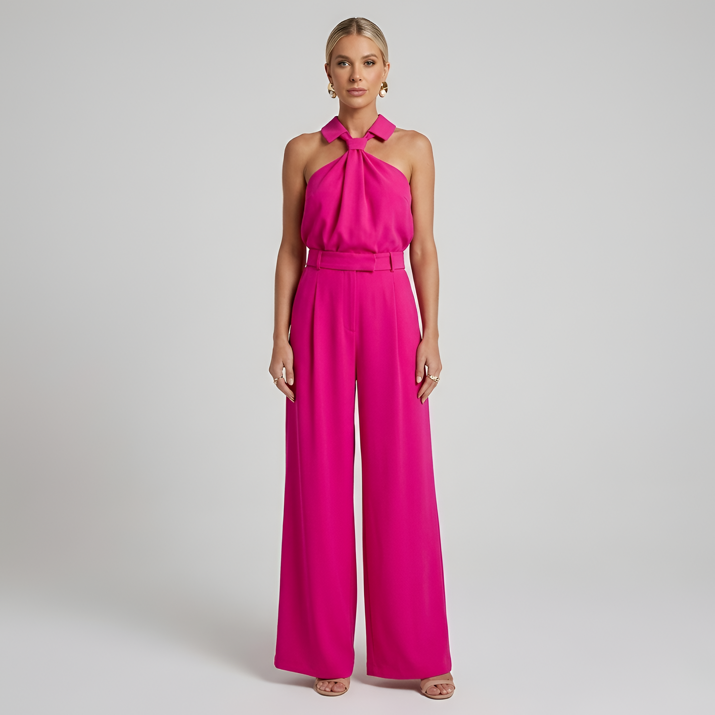 Women’s Elegant Palazzo Jumpsuit