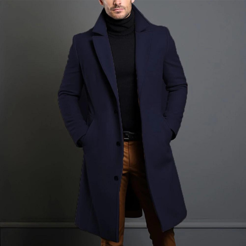 | Elegant Spring Coat with Premium Tailored Finish