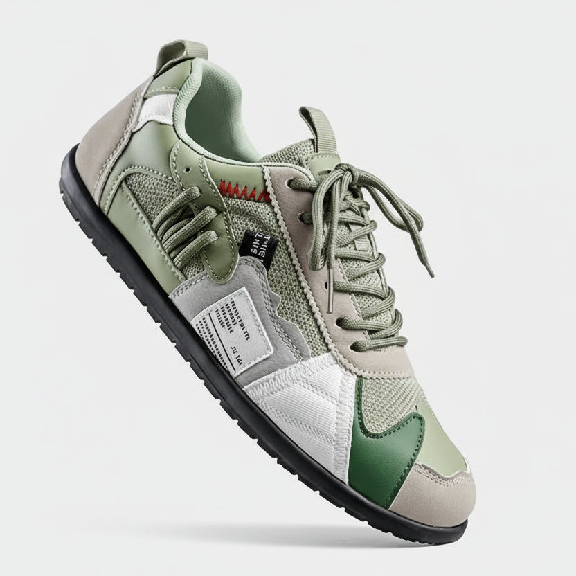 Olivia | Urban Utility Sneakers with Technical Mesh and Suede Overlays 11