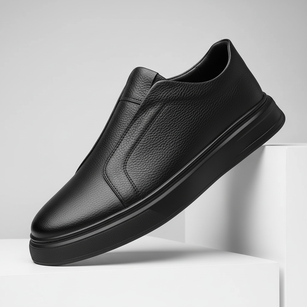 Sam | Premium Vegan Leather Sneakers with No-Lace Design for Everyday Comfort 10