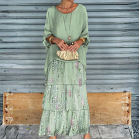 Modern Flowing Maxi Dress