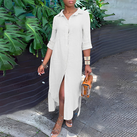 Women’s Relaxed Casual Shirt Dress