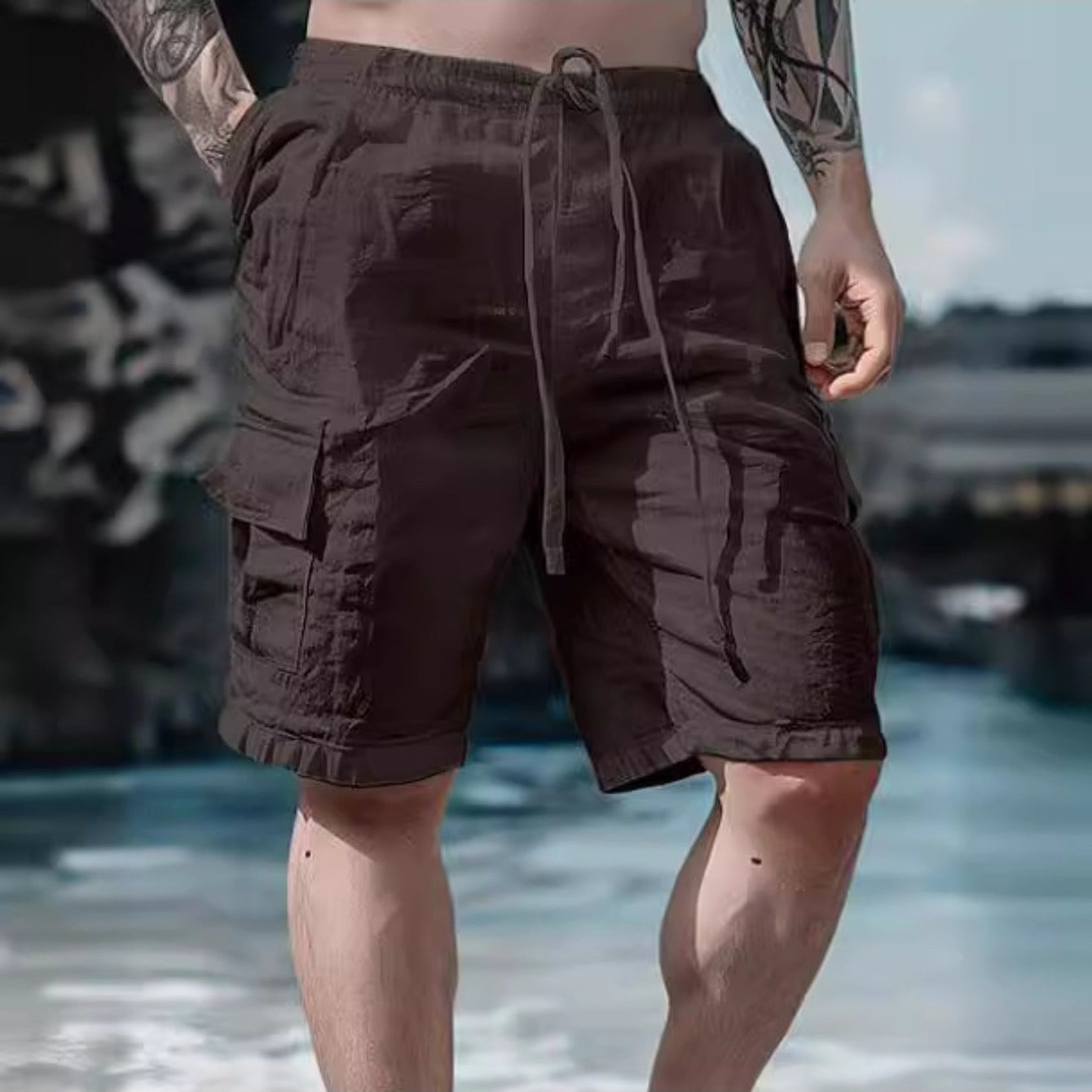 Men’s Lightweight Cotton Summer Shorts – Stay Cool and Confident All Day