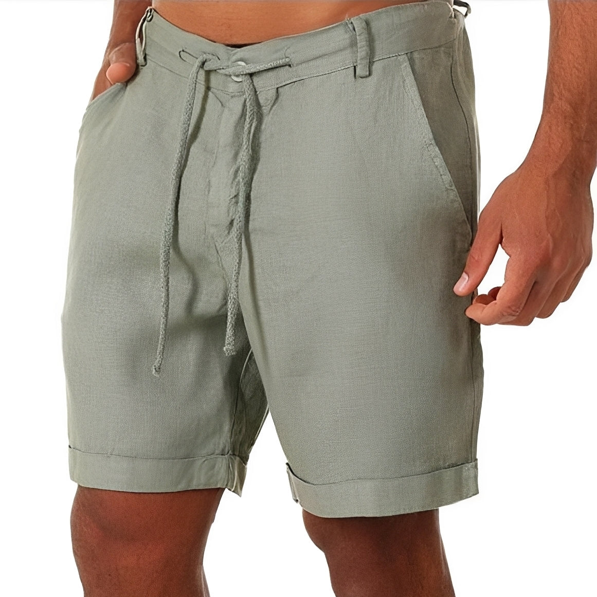 William | Men’s Casual Drawstring Shorts