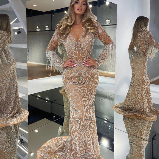 Women’s Sequin Evening Dress