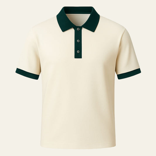 Gavin | Heritage Cotton Blend Polo Shirt