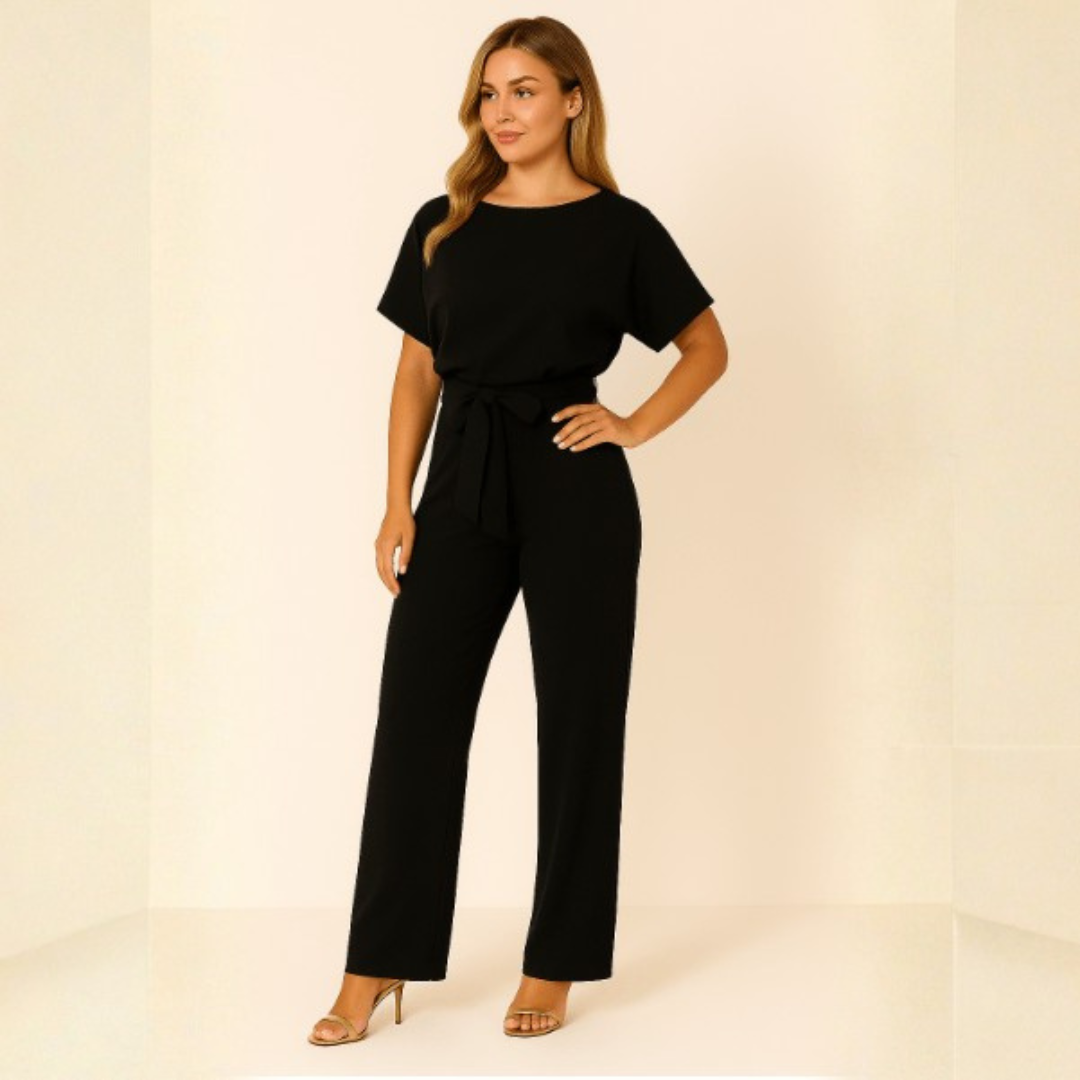 | Tie Belt Jumpsuit
