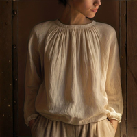 Michelle | Women’s Minimalist Style Long Sleeve Blouse