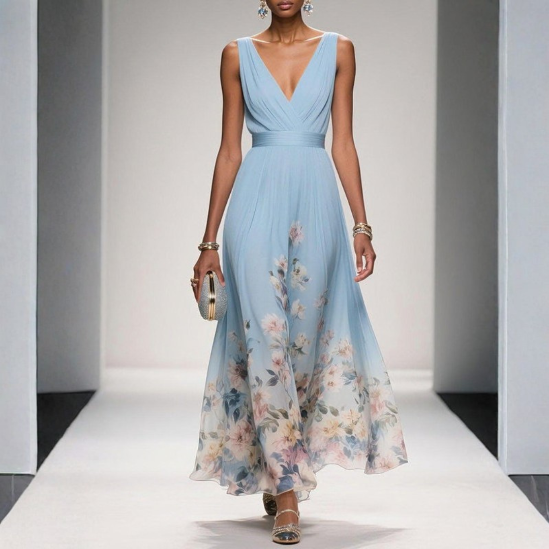 Women’s Floral Print Wedding Guest Dress