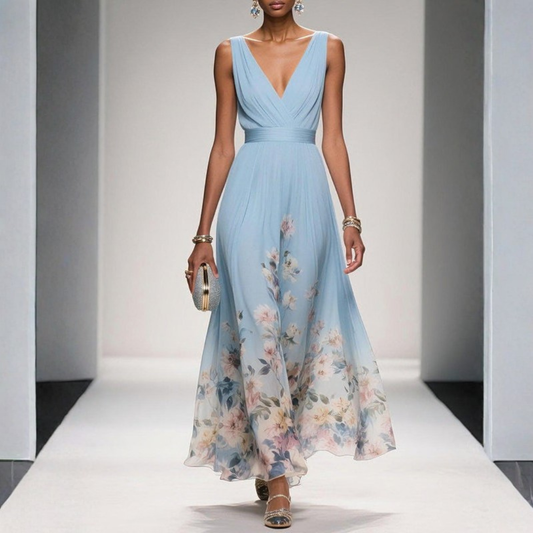 Women’s Floral Print Wedding Guest Dress