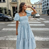 Elegant Bohemian Spring Dress