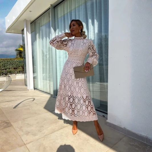 | Women’s Summer Long Sleeve Evening Dress