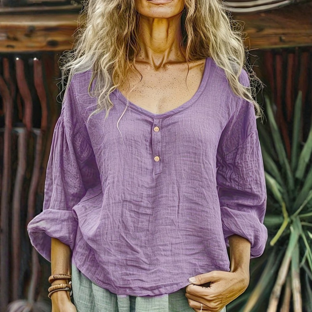 Rose | Women’s Loose Fit Vintage Blouse