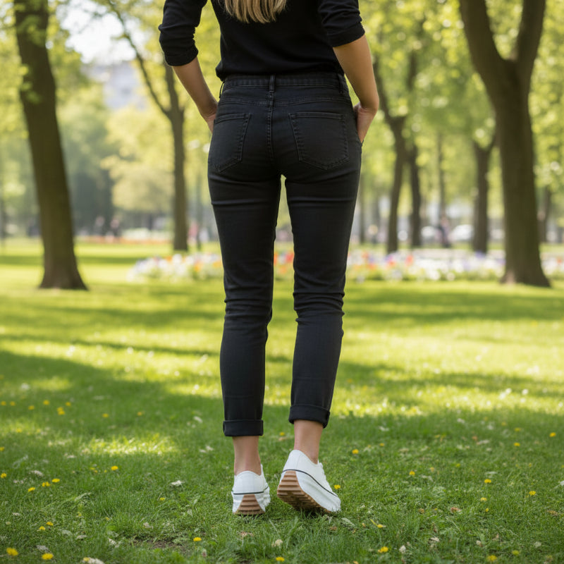 Calyn | Contemporary Slip-On Platform Sneakers for Effortless Style