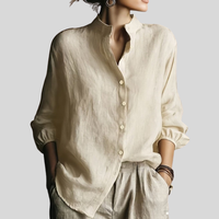 Riley | Women’s Loose Fit Vintage Casual Blouse