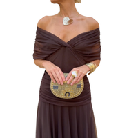 Elegant Floral V-Neck Dress