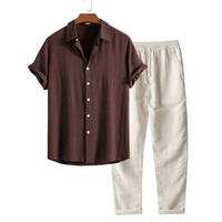 Wade | Men’s Short Sleeve Shirt and Pants Set