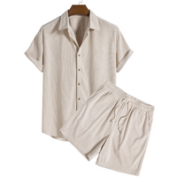 Wyatt | Men’s Short Sleeve Shirt and Pants Set