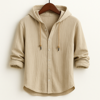 Zane | Hooded Shirt Jacket