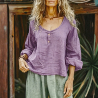 Rose | Women’s Loose Fit Vintage Blouse