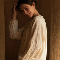 Michelle | Women’s Minimalist Style Long Sleeve Blouse