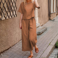 Women’s Elegant Casual Loose Shirt and Pants Set