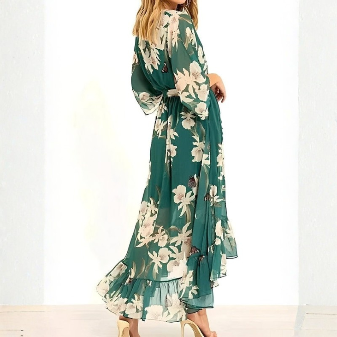 Women’s Floral Flowing Maxi Dress
