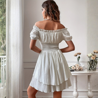 Elegant Square Neck Special Occasion Dress