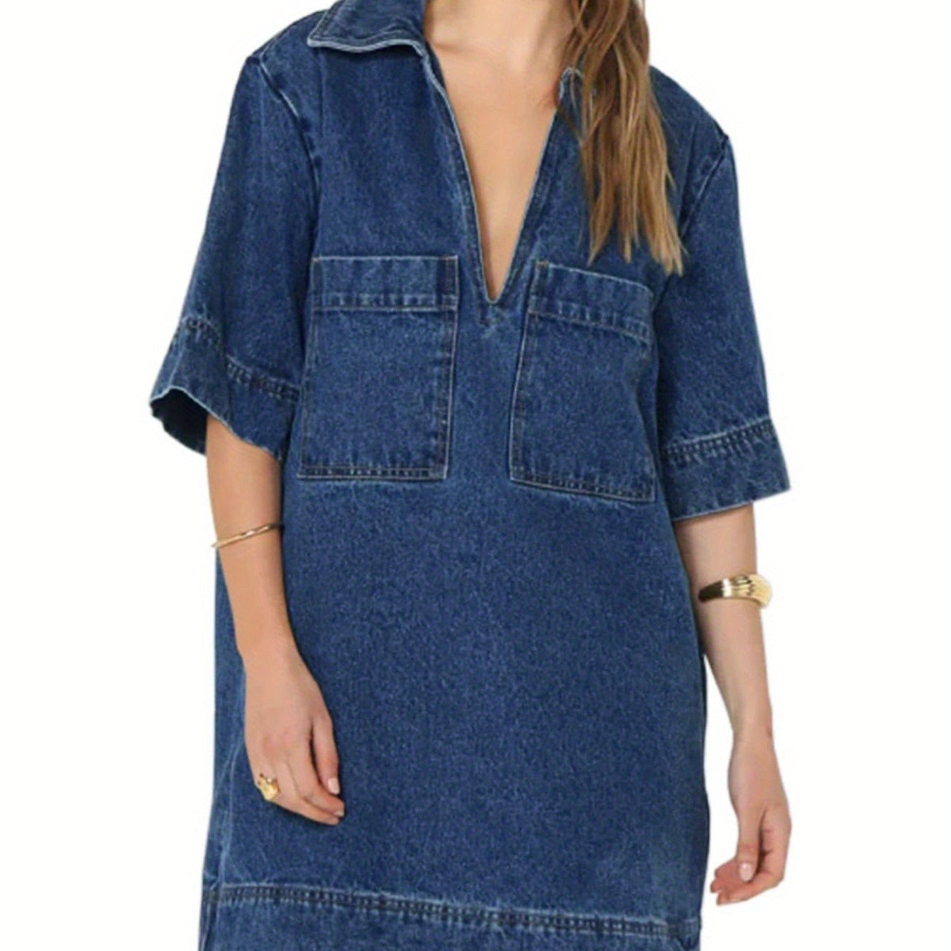 Airy Cotton Shirt Dress