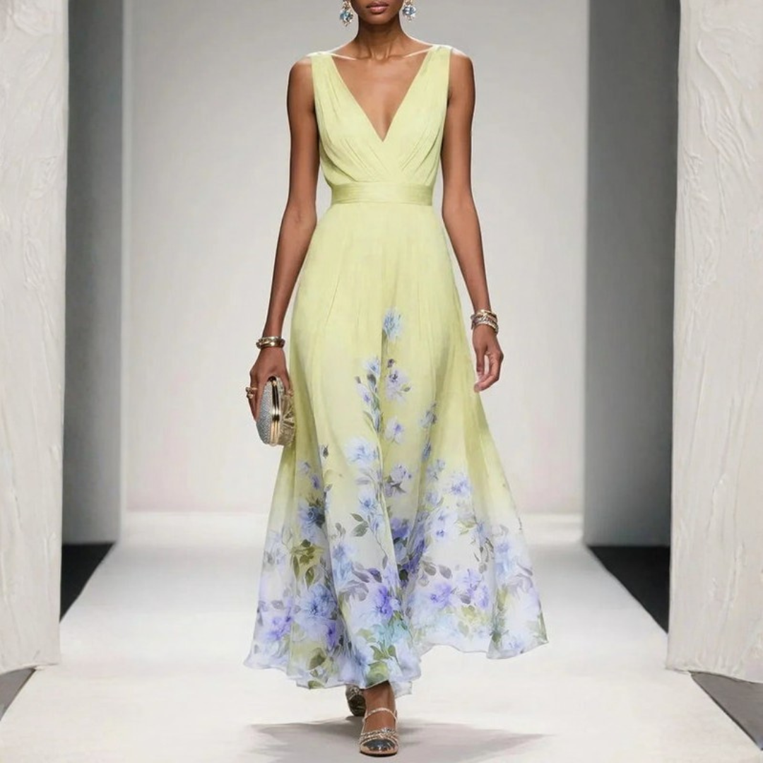Women’s Floral Print Wedding Guest Dress