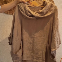 | Women’s Relaxed Batwing Sleeve Casual Top