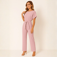 | Tie Belt Jumpsuit
