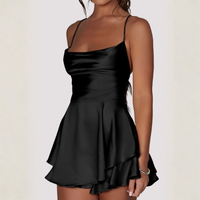 Women’s Elegant Cocktail Mini Dress