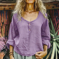 Rose | Women’s Loose Fit Vintage Blouse