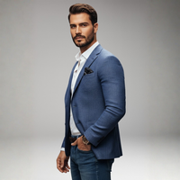 Evan | Men’s Tailored Blazer with Notch Lapel