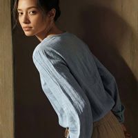 Rebecca | Women’s Literary Style Long Sleeve Casual Top