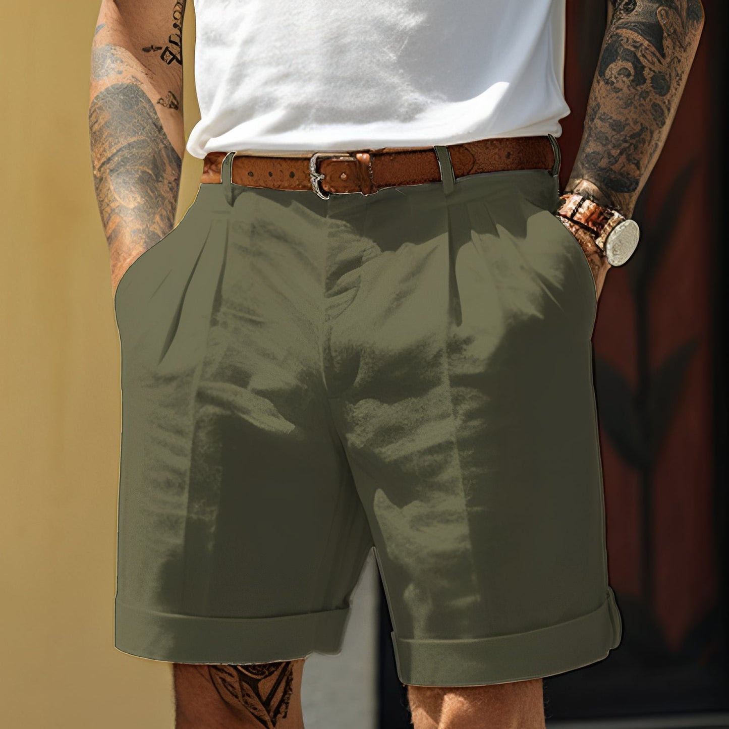 Wyatt | Men’s Straight Fit Casual Shorts