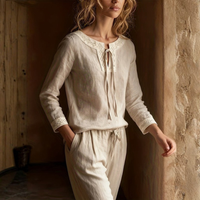 Olivia | Women’s Vintage Lace Collar Long Sleeve Blouse