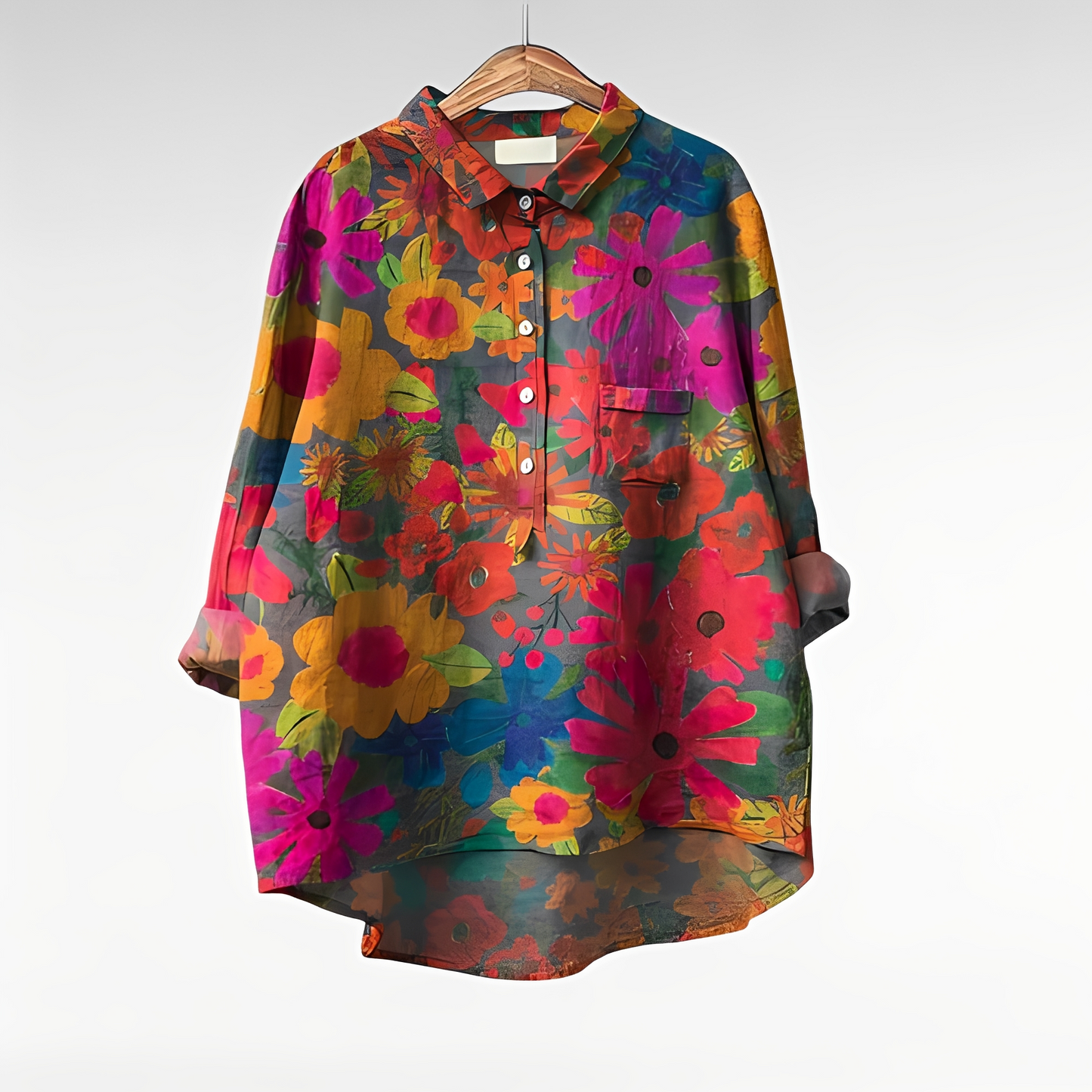 Women’s Floral Pattern Blouse