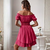 Elegant Square Neck Special Occasion Dress