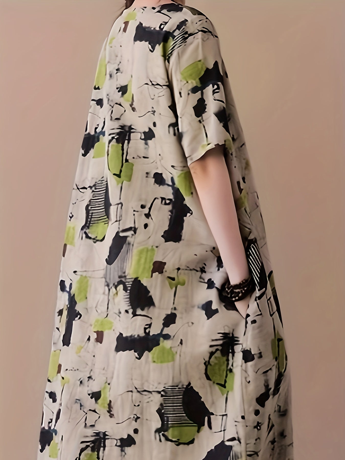 Women’s Elegant Linen Tunic Dress