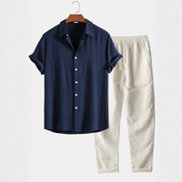 Wade | Men’s Short Sleeve Shirt and Pants Set